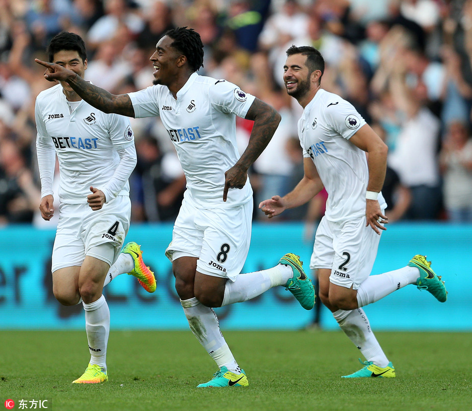 斯旺西客场战平对手,表现稳定 斯旺西客场战平对手,表现稳定