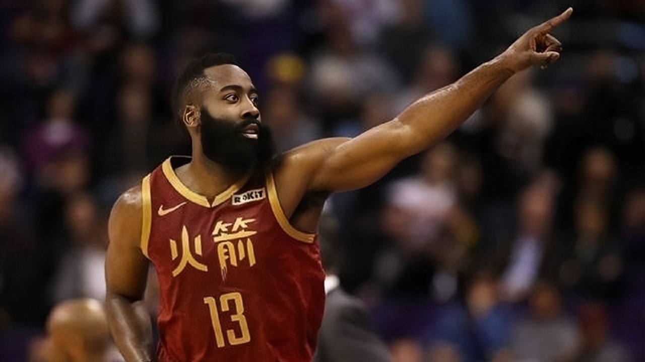火箭战胜国王，哈登全场得分达30分